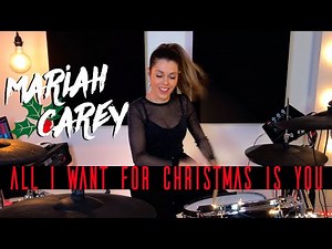 All I Want For Christmas Is You - Mariah Carey | DRUM COVER Domino Santantonio