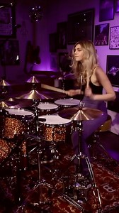 184K views · 45K reactions | Some Sunday jams… Absolutely in love with this kit @pearl_drums李睊 . #drummer #drums #pearl #pearldrums #femaledrummer #meinl #meinlcymbals #vater #vaterdrumsticks #evansdrumheads #humesandbergdrumcases #pisces #freepeople #whenyouwearfp #thrift #thrifted #goodvibes #groove #groovy #peace #wlyg #music #musician #tribal #tomgrooves #metal #doublebass | Brooke C | Facebook