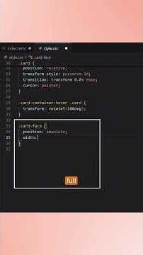 🤯 This CSS 3D Hover Effect Looks INSANE! 🔥 | HTML & CSS