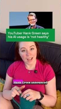 How did Hank Green end up addicted to AI?