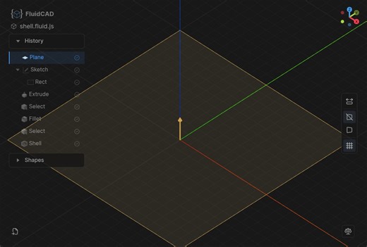 Another great product for creating parametric CAD in javascript. It is called FluidCAD and it is the perfect integration between 3D modeling and coding. You can create models with your coding agent with high accuracy.
