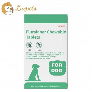 [Hot Item] Fluralaner Chewable Tablets for Dogs Kill Tick, Flea, Mite