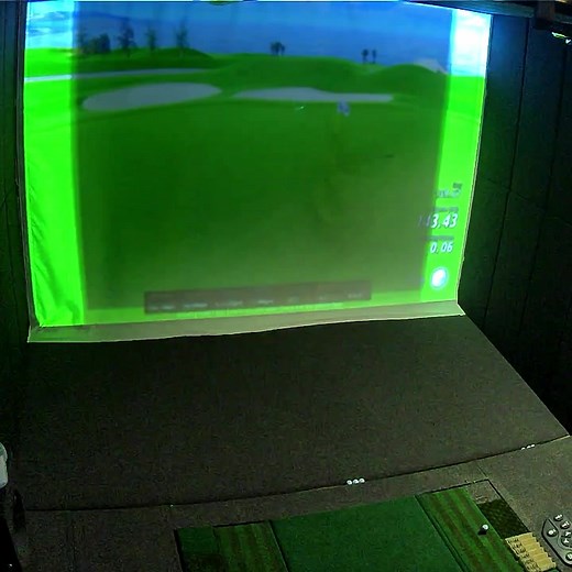 So this guy comes in from Lafayette and sinks a hole in one during his weekly league round! First day on the simulator! Congratulations Mark on your first simulator hole in one! It's not too late to sign up for the Sundown League unless you're scared 😳 | Game2Life