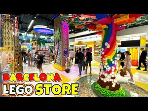 Tour of the Barcelona Flagship LEGO Store in Spain 🇪🇸