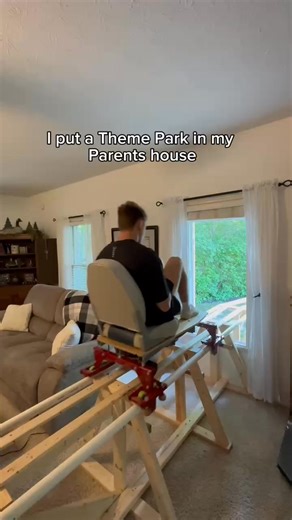 I Put a Theme Park in my Parent’s House! | Drew Dirksen