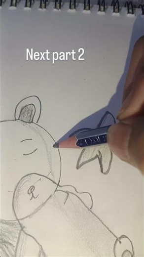 Drawing sleep taddy drawing part 1 #drawing #art