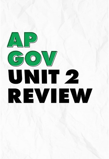 Understanding AP Government Unit 2 in One Minute