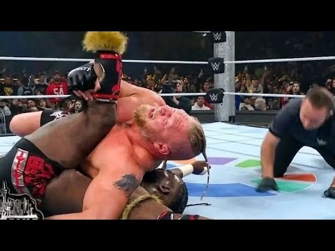 Brock Lesnar vs Oba Femi WWE WrestleMania 42 Highlights Today 19 April 2026