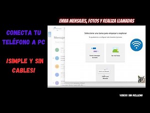 Como CONECTAR TELEFONO A PC WINDOWS sin cables