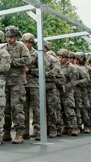 Why Do Paratroopers Slap Each Other Before Jumping?🤣 #military #militaryshorts #shorts #paratroops