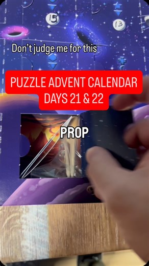 Enchanted Dragonfly Games on Instagram: "I can’t believe we are reaching the end of our adventure with our Exit! Advent calendar. We’ve been having a lot of fun (even when we struggle with punch outs) working through the daily puzzles in this calendar with the family and with our guests! We only have a few more puzzles before Christmas so we’re going to finish strong!"