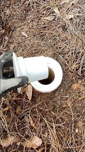 Installing a sewer popper 💦 #plumbing #plumber #asmr #diy