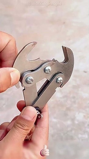 Self - made convenient multifunctional gravity hook