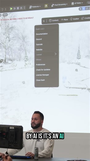 Dash plugin in Unreal Engine — faster workflows, smarter builds.