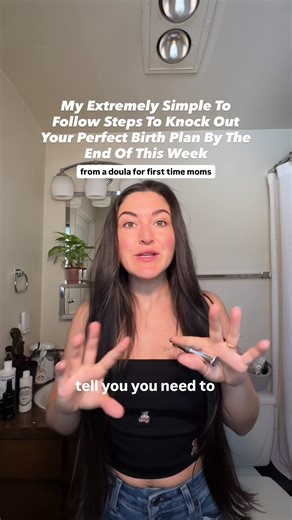 A birth plan isn’t about controlling every detail (birth is unpredictable), it’s about: ✅ Clarifying your preferences so you feel confident walking in ✅ Helping your care team quickly understand what matters most to you ✅ Reducing decision fatigue in the moment so you can stay present Think of it as a roadmap that keeps everyone on the same page while still leaving space for flexibility. In your plan, keep it: 1️⃣ One page max (nurses won’t have time to flip through a novel) 2️⃣ 15 bullet points