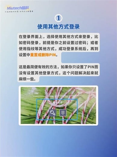 忘记PIN码无法登录电脑怎么办？