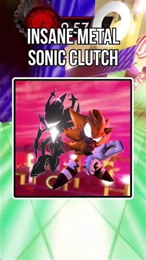 🔥INSANE METAL SONIC CLUTCH | #roblox #outcomememories #sonicexe #sonic #2011x #sega #robloxshorts