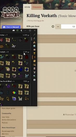 Vorkath Budget Money Maker