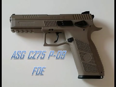 ASG CZ75 P-09 FDE Full Review - The Airgun Hub