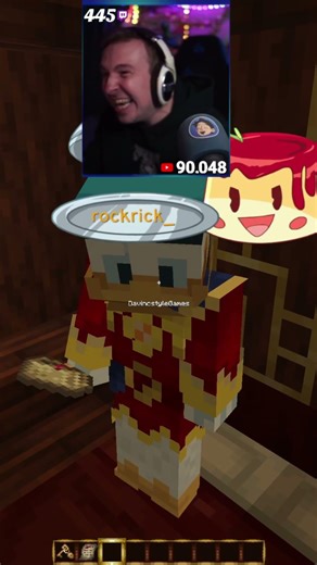 Hilarisch moment en pure toeval! #shorts #minecraft #funny