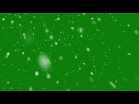 Snow Falling Green Screen No Copyright Snow Falling Video 4K