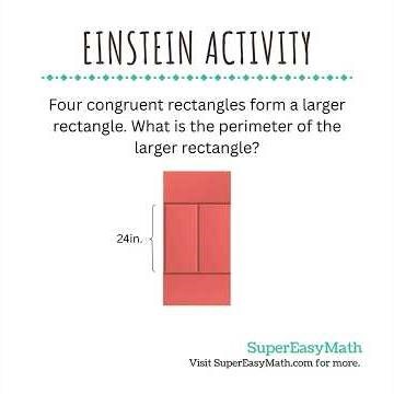 What is the perimeter?#tiffany #supereasymath #stem #einsteinactivity #perimeter