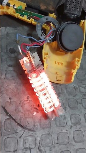 Watch out! This is how a heat gun works, impressive!
