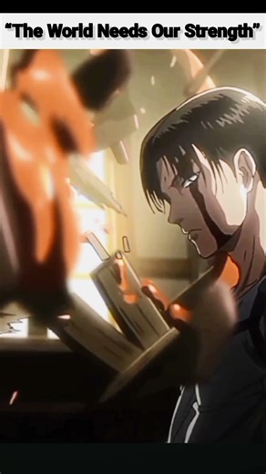 The world needs our strength #anime #animeedit #amv #trending #shorts #mikasa