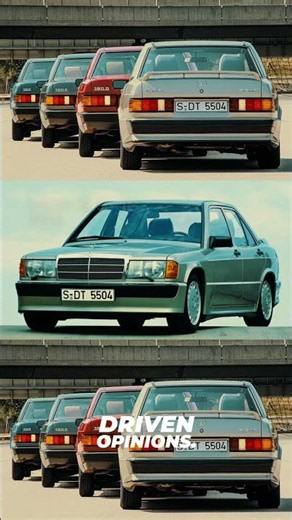 THE EVOLUTION OF THE MERCEDES 190E 🔥