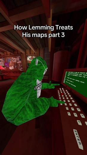 ALL JOKES NO HATE TO LEMMING #gtag #gorillatag #fypシ #viral #vr how lemming treats his maps part 3