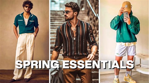 10 stylish spring essentials every guy needs in 2024