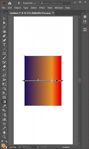 Use of Gradient Tool (Adobe Illustrator)