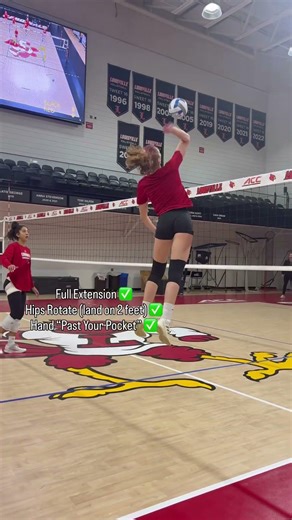 Hit harder in #volleyball