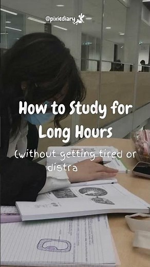 How to Study For Long Hours 📚🕯