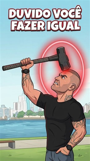Como ele faz ISSO? 😱 #strongman