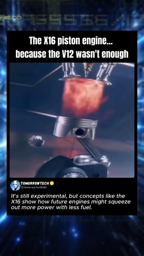 X16 engine concept👀🔥#engineering #car #shorts