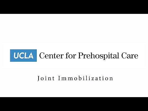 EMT Joint Immobilization