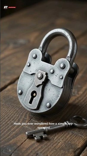 How Does a Key Lock Actually Work? 🔐 Inside the Lock Mechanism in 30 Seconds! #shorts #lockmachanism