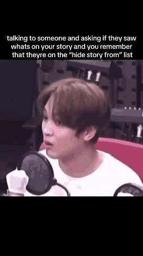 “you never post stories” righttt 😅😅✌️ - - - - - - - - - - - - #fyp #viral #nct #nctzen #haechan - funny relatable nct nct127 nct dream nctzen czennie haechan giftok - talking to someone and asking if they saw whats on your story and you remember that theyre on the “hide story from” list