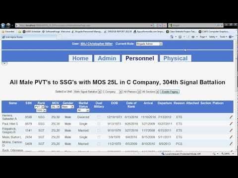 BPMS: Queryable Alpha Roster and Strength Management