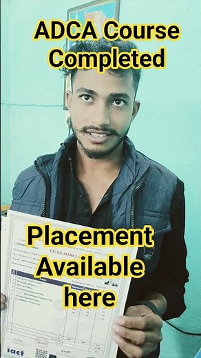 a boy completed adca from rd computer #computereducational #computerknowledge #education #latestjobs