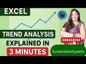 Excel Trend Analysis Explained in 3 Minutes @sunainalakshyaedu #excel #exceltricks #trendanalysis