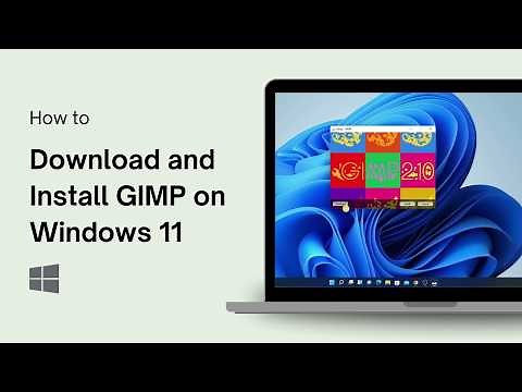 How to Download and Install GIMP on Windows 11