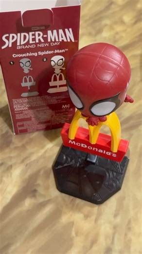 Marvel x McDonald's - Crouching Spider Man 2026