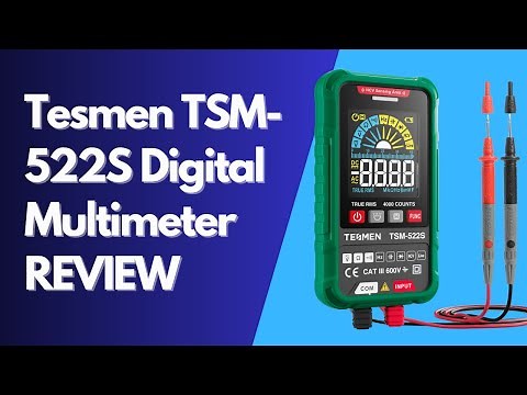Tesmen TSM-522S Smart Digital Multimeter Review