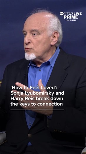 Author Sonja Lyubomirsky and relationship scientist Harry Reis dive deep into the psychology of connection in their new book, “How to Feel Loved.” They break down five powerful mindsets that can help us feel more seen, valued and loved.
