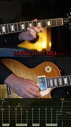 Motley Crue - Looks That Kill Riff (w/ Tabs)
