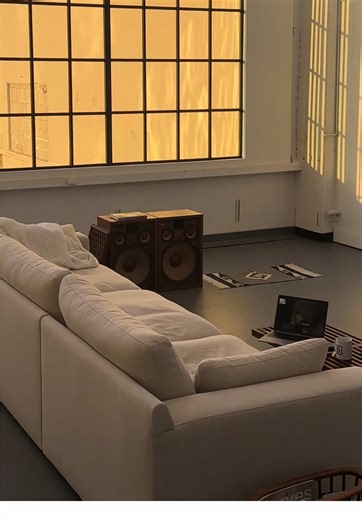 Sunrise to sunset in my loft with Nujabes | #nujabes #industrialloft #loftparties #loft