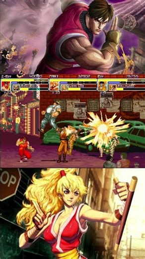 Bushin Ryu attacks🔥 #fightforeverproject #openbor #beatemup #retrogaming #streetfighter #finalfight