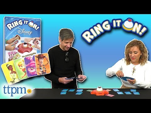 RING IT ON! Disney Edition Game from PlayMonster Review!